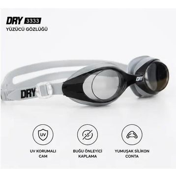 Dry 3333 Gri Çocuk Yüzücü Gözlüğü