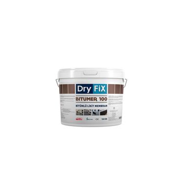 Dryfix BITUMER 100 18 kg Süper Elastik Bitümlü Likit Membran
