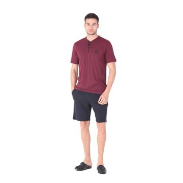 D's Damat 224007 5'li Beyaz Erkek Eşofman Pijama Takım Seti