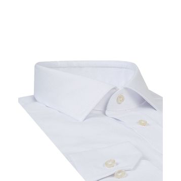 D's Damat 2HF02GL04100Y801 Regular Fit Beyaz Armürlü Gömlek