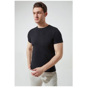 D's Damat 4HC141996753M Siyah Erkek T-shirt