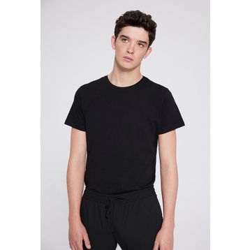 D's Damat 4HC141996753M Siyah Erkek T-shirt