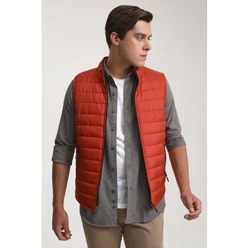 D's Damat 7HF07ORT42611 Regular Fit Kiremit Yelek Erkek Mont