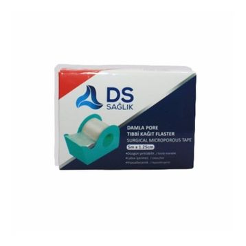 DS Plus 5 m 1.25 cm Pore Kağıt Flaster