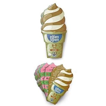 Dstil Tasarım Eğlen Öğren Ice Cream 420 Soru 8-9 Yaş