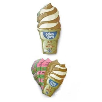 Dstil Tasarım Eğlen Öğren Ice Cream 420 Soru 8-9 Yaş
