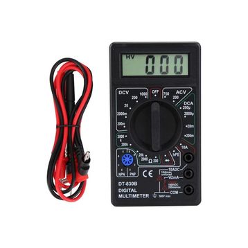 Dt-830B Siyah Dijital Avometre Multimetre