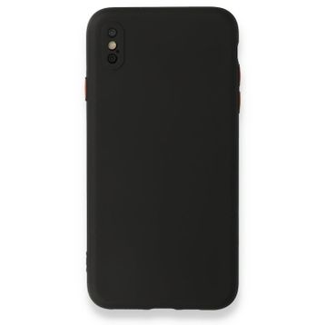 Dtech iPhone XS Max Lansman Kamera Korumalı Silikon Kılıf