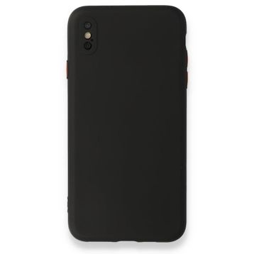 Dtech iPhone XS Max Lansman Kamera Korumalı Silikon Kılıf