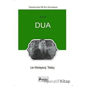 Dua - Lev Nikolayeviç Tolstoy