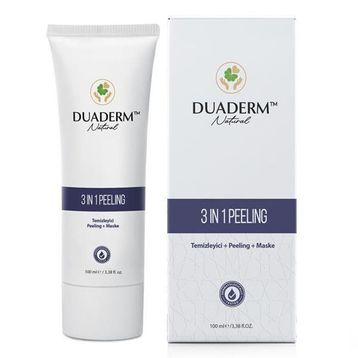 Duaderm 3in1 100 ml Cilt Temizleyici Peeling Maske