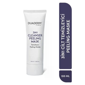 Duaderm 3in1 100 ml Cilt Temizleyici Peeling Maske