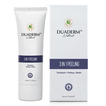 Duaderm 3in1 100 ml Cilt Temizleyici Peeling Maske