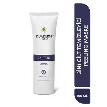 Duaderm 3in1 100 ml Cilt Temizleyici Peeling Maske