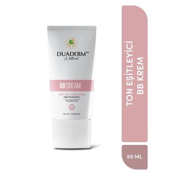 Duaderm 50 ml Nude Rengi SPF50 Yüz BB Cream