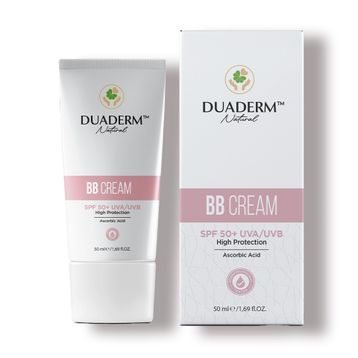 Duaderm 50 ml Nude Rengi SPF50 Yüz BB Cream