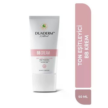 Duaderm 50 ml Nude Rengi SPF50 Yüz BB Cream