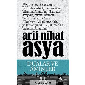 DUALAR VE AMINLER - ARIF NIHAT ASYA
