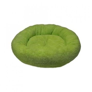 Dubex 52x9 cm Yeşil Peluş Simit Yatak