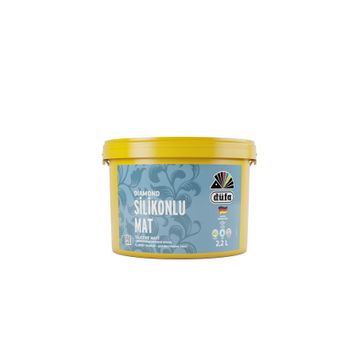 Düfa 2.5 lt Diamond Silikonlu İpek Mat Beyaz İç Cephe Duvar Boyası