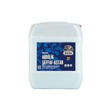 Düfa 20 lt Bidon İç Cephe Akrilik Şeffaf Astar
