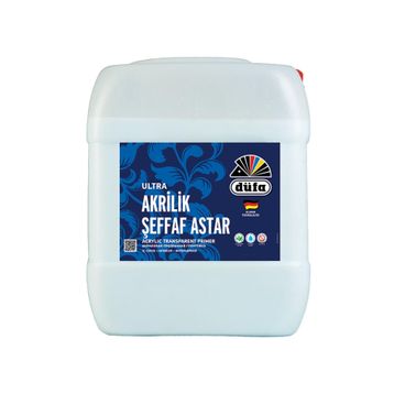 Düfa 20 lt Bidon İç Cephe Akrilik Şeffaf Astar