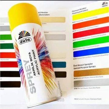 Düfa 400 ml Akrilik Sprey Bronz Jant Boyası