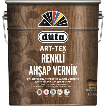 Düfa ART-TEX 15 lt Renkli Ahşap Verniği
