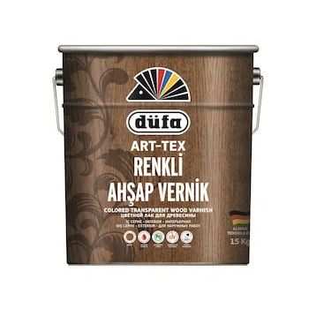 Düfa ART-TEX 15 lt Renkli Ahşap Verniği