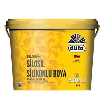 Düfa Silosil 2.5 lt Bej Silikonlu Dış Cephe Boyası