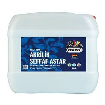Düfa Ultra Akrilik 20 lt Şeffaf Astar