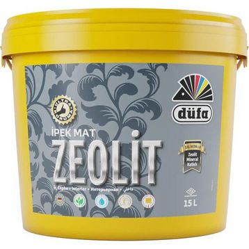 Düfa Zeolit 6070 Fıstık Küflü Yeşil 15 lt İpek Mat İç Cephe Duvar Boyası