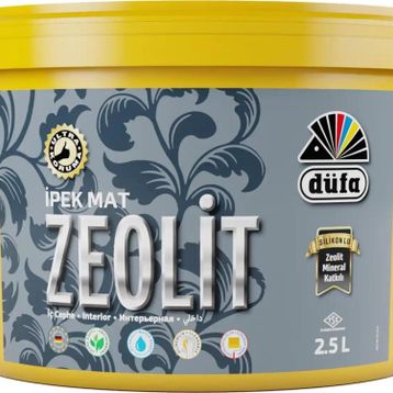 Düfa Zeolit İpek Mat 5287 Açık Vizon 2.5 lt Silikonlu İç Cephe Duvar Boyası