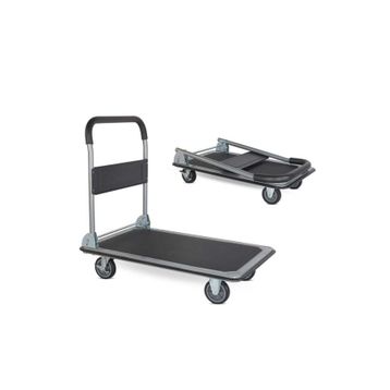 Duffmart PR2190 Pro Katlanır Platform 150 kg 4 Tekerlekli Paket Taşıma Arabası