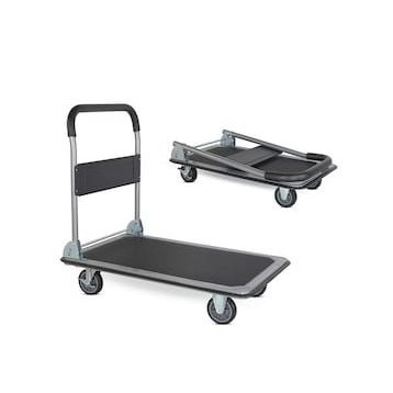 Duffmart PR2190 Pro Katlanır Platform 150 kg 4 Tekerlekli Paket Taşıma Arabası