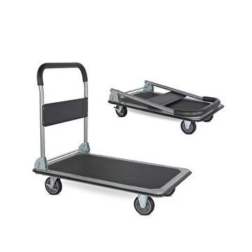 Duffmart PR2190 Pro Katlanır Platform 150 kg 4 Tekerlekli Paket Taşıma Arabası