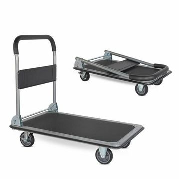 Duffmart PR2190 Pro Katlanır Platform 150 kg 4 Tekerlekli Paket Taşıma Arabası