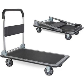 Duffmart PR2330 300 kg Pro Katlanır Platform 4 Tekerlekli Paket Taşıma Arabası
