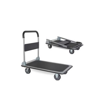 Duffmart PR2330 300 kg Pro Katlanır Platform 4 Tekerlekli Paket Taşıma Arabası