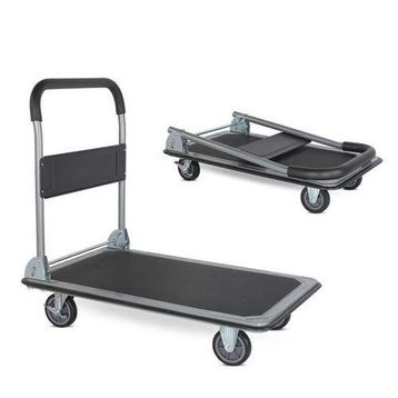 Duffmart PR2330 300 kg Pro Katlanır Platform 4 Tekerlekli Paket Taşıma Arabası