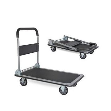 Duffmart PR2330 300 kg Pro Katlanır Platform 4 Tekerlekli Paket Taşıma Arabası