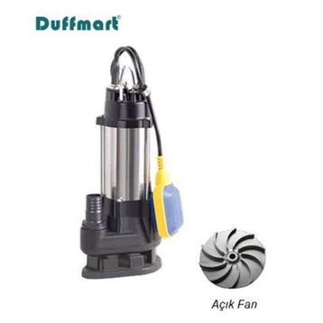 Duffmart V450F Açık Fanlı Dalgıç Pompa