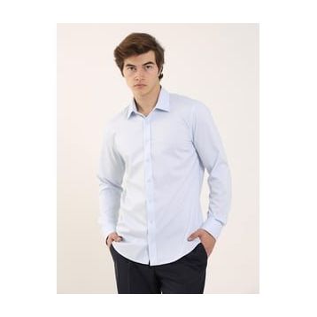 Dufy 103149 Mavi Erkek Gömlek