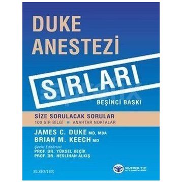 Duke Anestezi Sırları - James C. Duke