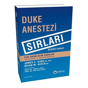 Duke Anestezi Sırları - James C. Duke