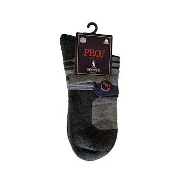 Dukha 14015 Antrasit 41-44 Havlu Erkek Patik Çorabı