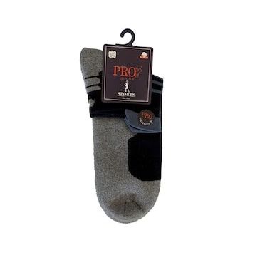 Dukha 14015 Gri 41-44 Havlu Erkek Patik Çorabı