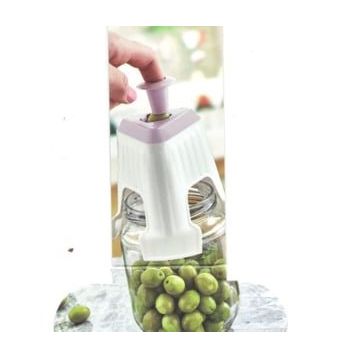 Dükkanönü 11x11 cm Beyaz Kolay Zeytin Çizme Aparatı