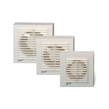 Dündar 15x15 cm L-10 2200 D/D 220 230 Volt Monofaze Ev Tipi Plastik Banyo Tuvalet Fanı Lüks Aspiratör