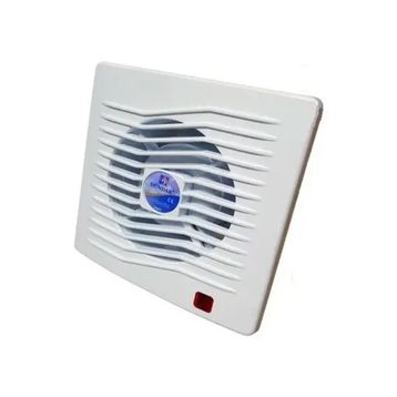 Dündar 18.5x18.5 cm L-12 2100 D/D 220 230 Volt Monofaze Ev Tipi Plastik Banyo Tuvalet Fanı Lüks Aspiratör